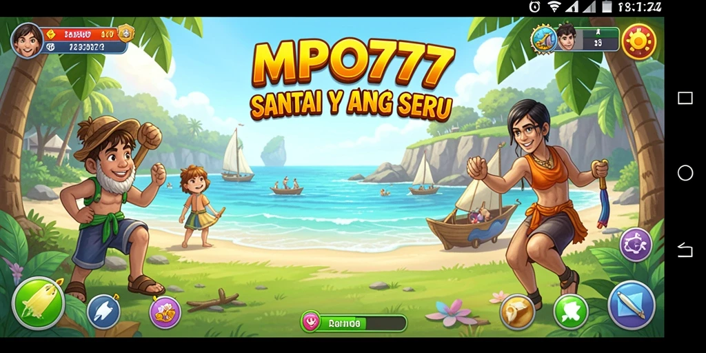 Tampilan seru dan menarik dari gameplay MPO777.